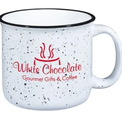Campfire Ceramic Mug - White - 15 oz - 24 hr