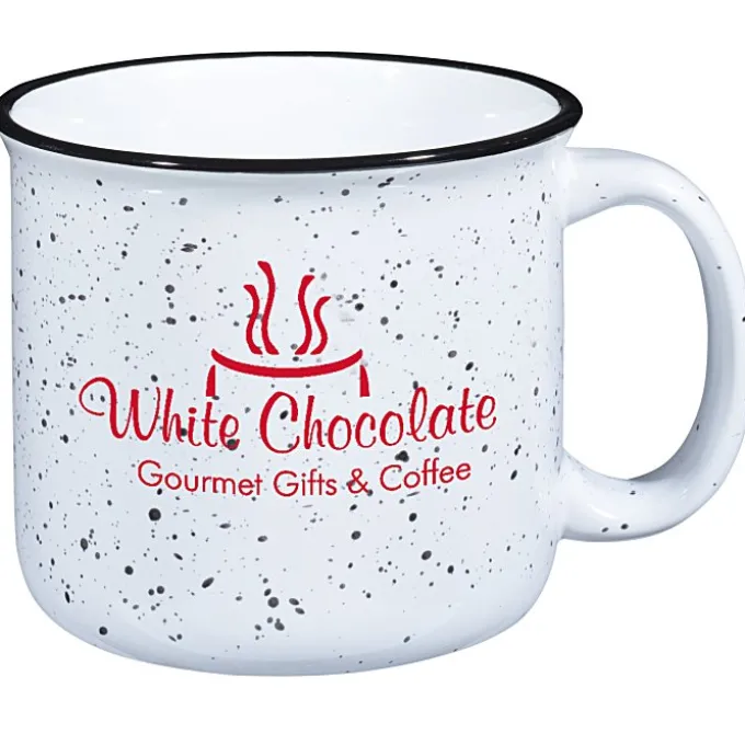 Campfire Ceramic Mug - White - 15 oz - 24 hr