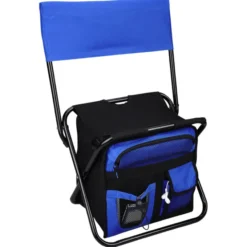 24-Can Cooler Chair with Back Rest