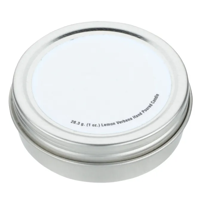 Candle in Metal Tin - 1 oz - Lemon Verbena