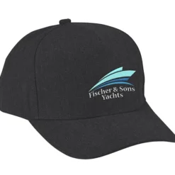 Canvas Five Panel Snapback Cap - 24 hr