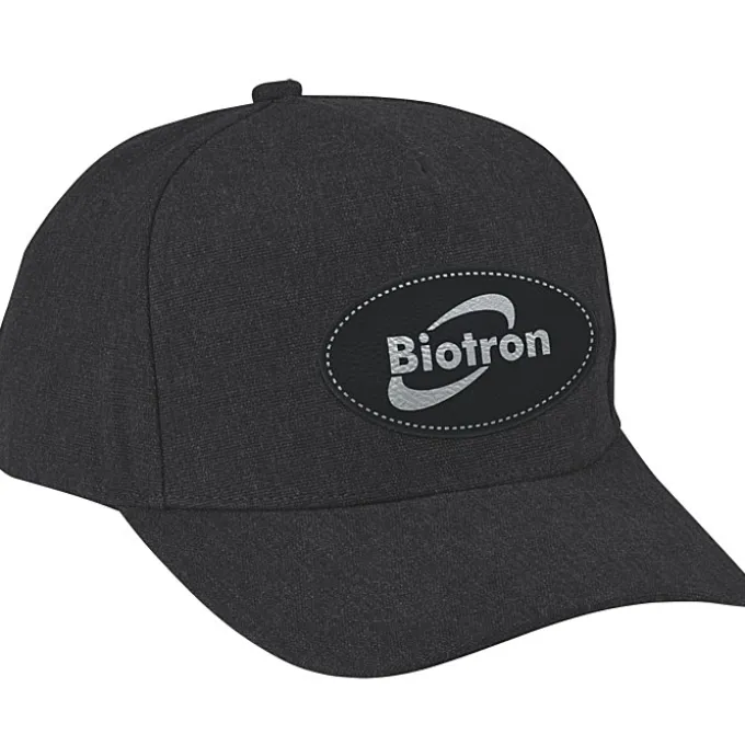 Canvas Five Panel Snapback Cap - Laser Engraved Patch