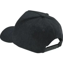 Canvas Five Panel Snapback Cap - Laser Engraved Patch