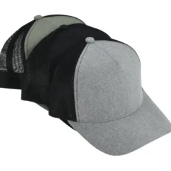 Canvas Five Panel Trucker Cap - 24 hr