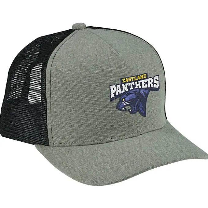 Canvas Five Panel Trucker Cap - 24 hr