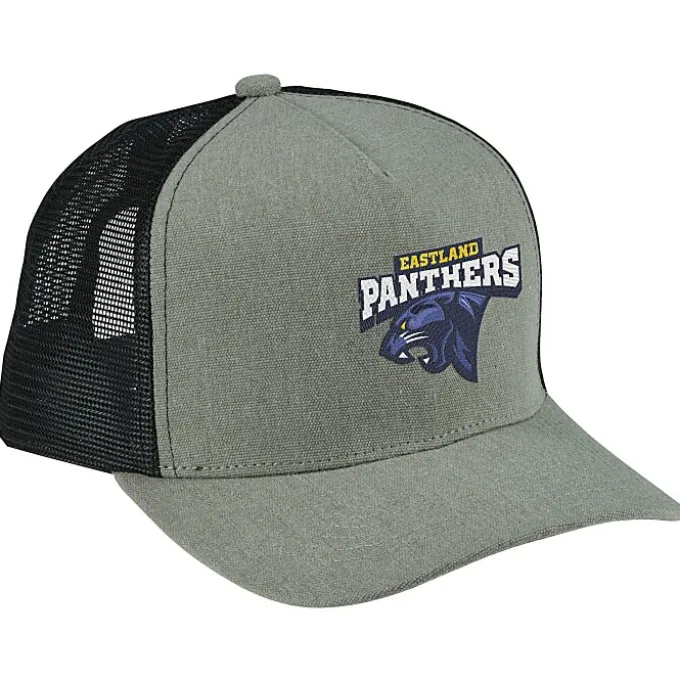 Canvas Five Panel Trucker Cap - 24 hr