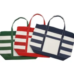 Canvas Nautical 18-oz Zip Top Tote - 14 inches x 24 inches - 24 hr