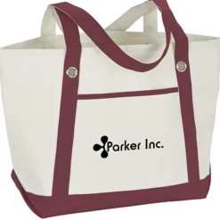 Canvas 12-oz Sailing Tote - 13 inches x 20 1/2 inches - 24 hr