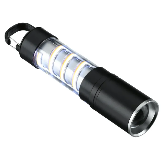 Carabiner Clip Spiral Flashlight
