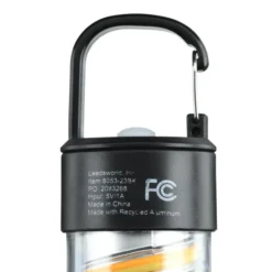 Carabiner Clip Spiral Flashlight