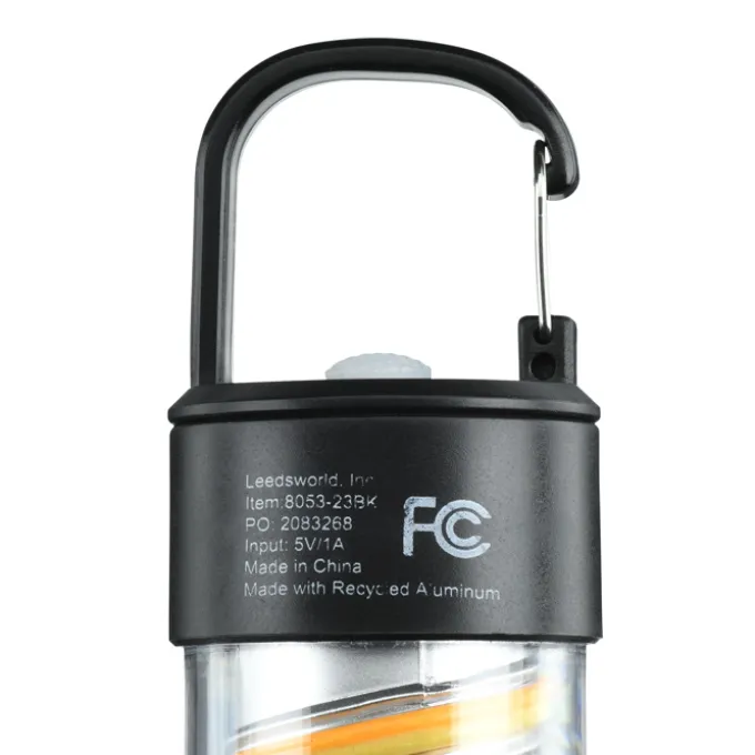 Carabiner Clip Spiral Flashlight