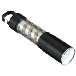 Carabiner Clip Spiral Flashlight