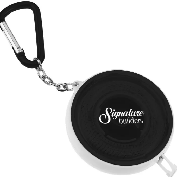Carabiner Round Tape Measure - 24 hr