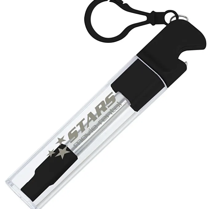 Carabiner Straw Kit with Bottle Opener