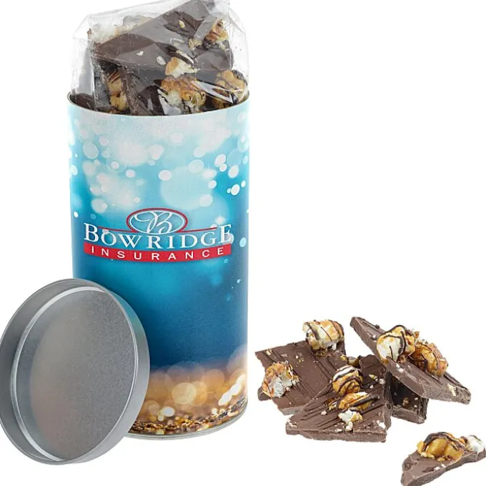 Caramel Crunch Bark Gift Tube