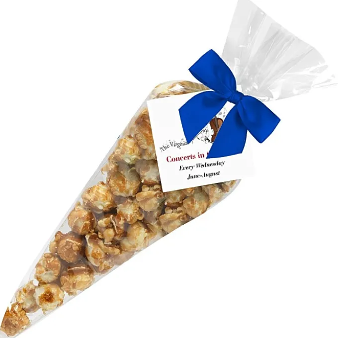 Caramel Popcorn Cone Bags - Small