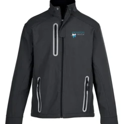 Cardiff Midweight Performance Melange Soft Shell Jacket - Men's