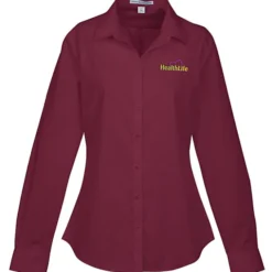 Carefree Poplin Shirt - Ladies' - 24 hr