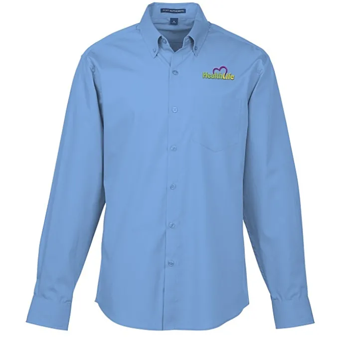 Carefree Poplin Shirt - Men's - 24 hr