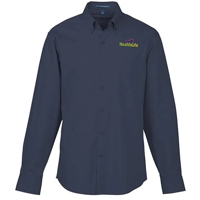 Carefree Poplin Shirt - Men's - 24 hr