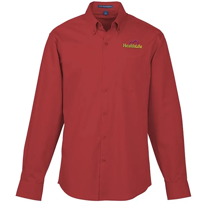 Carefree Poplin Shirt - Men's - 24 hr