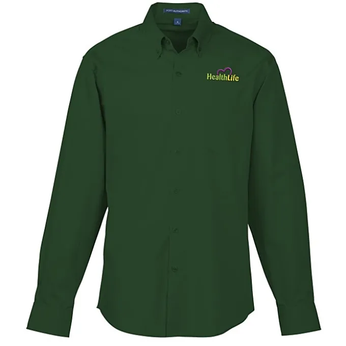 Carefree Poplin Shirt - Men's - 24 hr