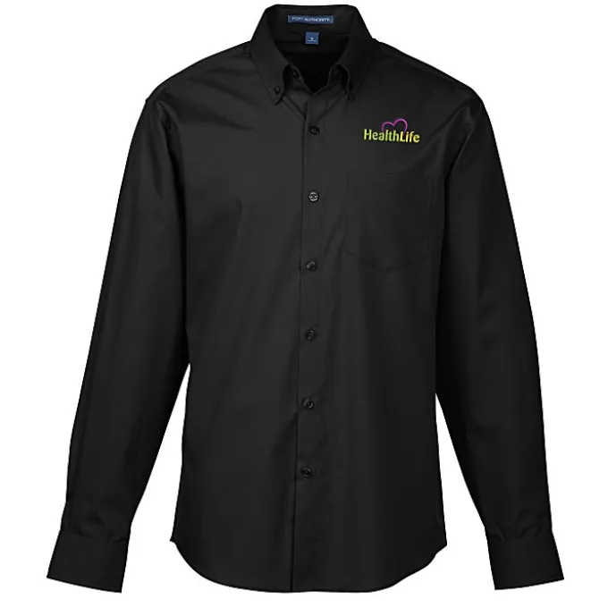 Carefree Poplin Shirt - Men's - 24 hr