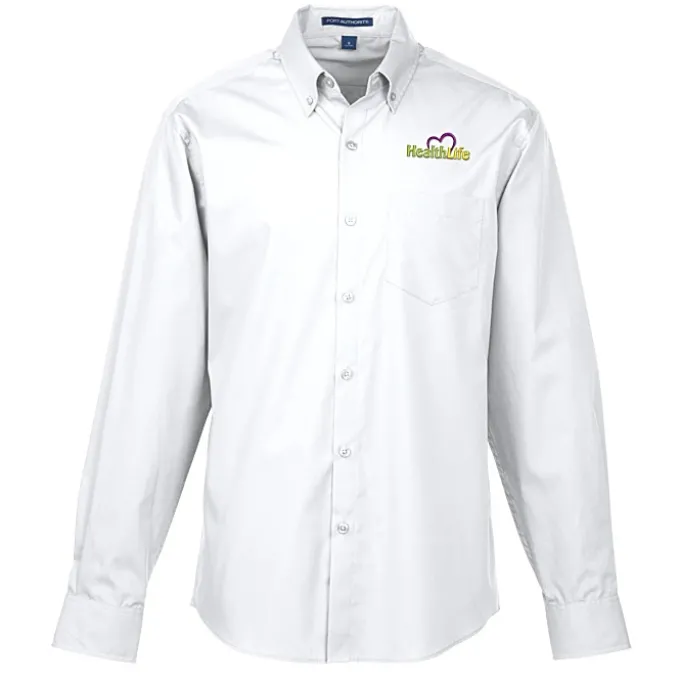 Carefree Poplin Shirt - Men's - 24 hr