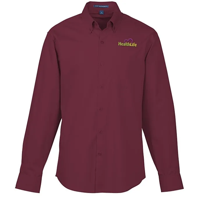 Carefree Poplin Shirt - Men's - 24 hr