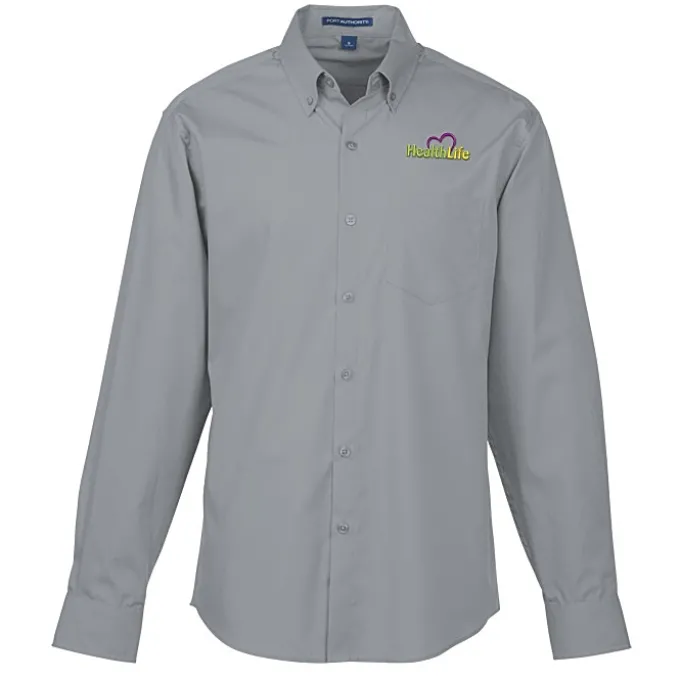 Carefree Poplin Shirt - Men's - 24 hr