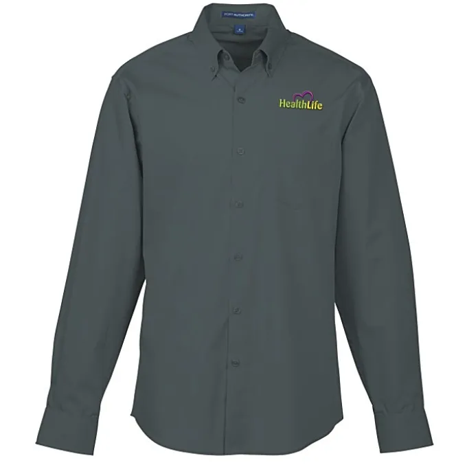 Carefree Poplin Shirt - Men's - 24 hr