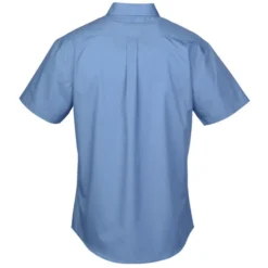 Carefree Short Sleeve Poplin Shirt - Men's
