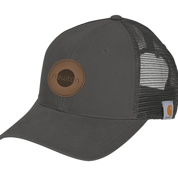 Carhartt Canvas Trucker Cap - Laser Engraved Patch