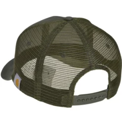Carhartt Canvas Trucker Cap - Laser Engraved Patch