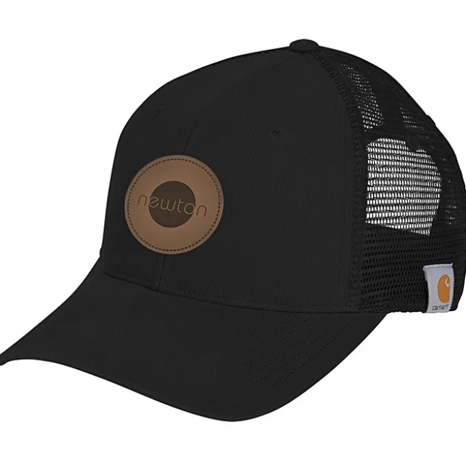 Carhartt Canvas Trucker Cap - Laser Engraved Patch