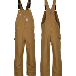 Carhartt Duck Unlined Bib Overalls