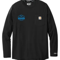 Carhartt Force Long Sleeve Pocket T-Shirt - Screen