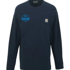 Carhartt Force Long Sleeve Pocket T-Shirt - Screen