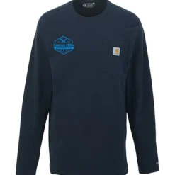 Carhartt Force Long Sleeve Pocket T-Shirt - Screen