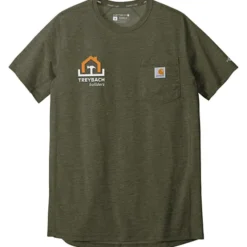 Carhartt Force Pocket T-Shirt - Embroidered