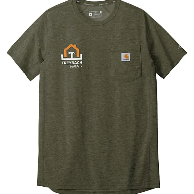 Carhartt Force Pocket T-Shirt - Embroidered