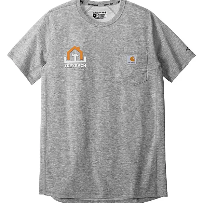 Carhartt Force Pocket T-Shirt - Embroidered