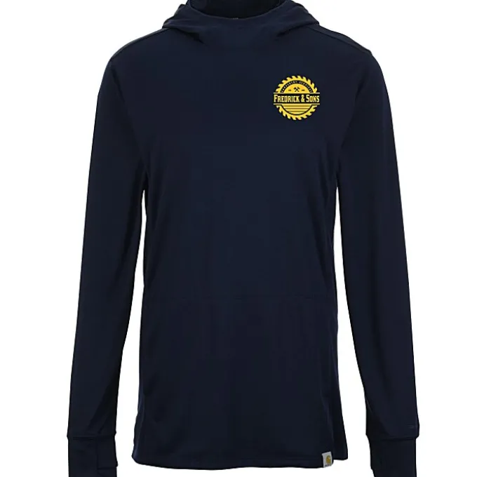 Carhartt Force Sun Defender Long Sleeve Hooded T-Shirt