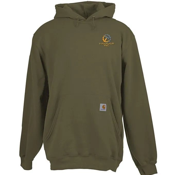 Carhartt Midweight Hooded Sweatshirt - Embroidered