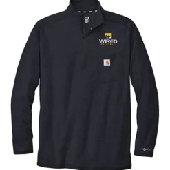 Carhartt Midweight 1/4-Zip Long Sleeve T-Shirt