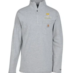 Carhartt Midweight 1/4-Zip Long Sleeve T-Shirt