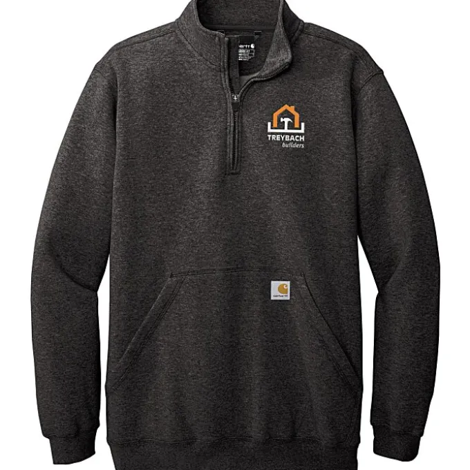 Carhartt Midweight 1/4-Zip Mock Neck Sweatshirt
