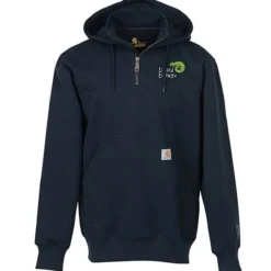 Carhartt Paxton Heavyweight 1/4-Zip Hoodie - Embroidered