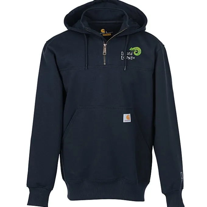 Carhartt Paxton Heavyweight 1/4-Zip Hoodie - Embroidered