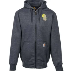 Carhartt Paxton Heavyweight Full-Zip Hoodie - Embroidered